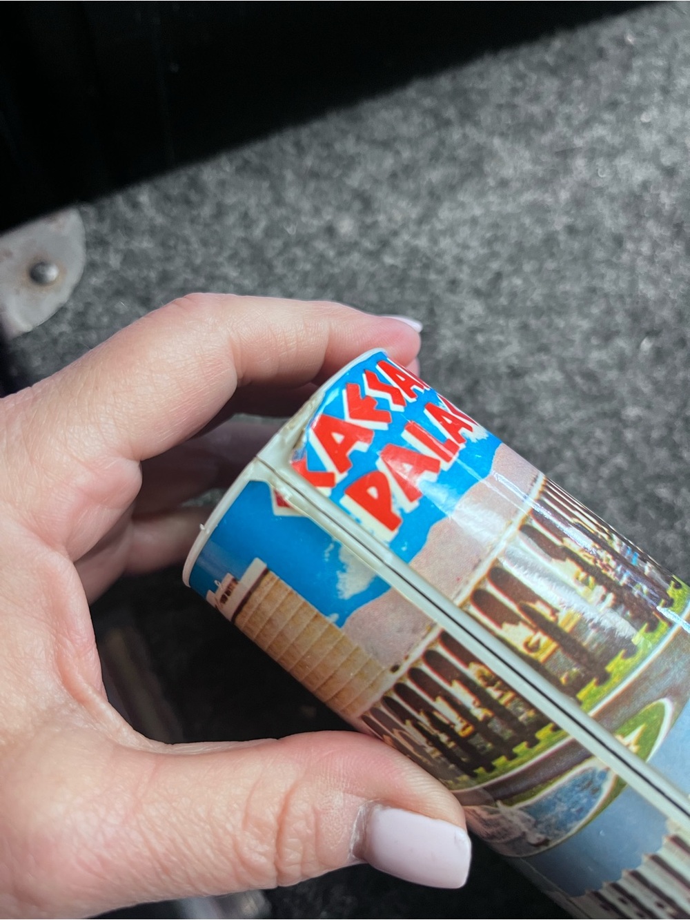 Vintage Las Vegas Cityscape Clutch Bag - Picture 2 of 5